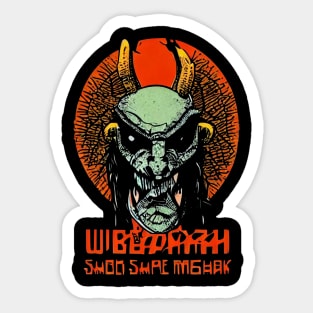 BLACK MRRANNE GOATHEAD Sticker